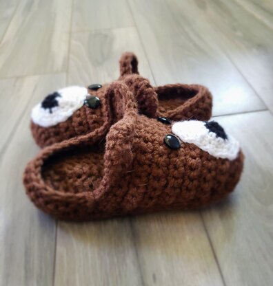 Children's Bear Slippers