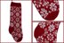 Snowflake Flower Stocking