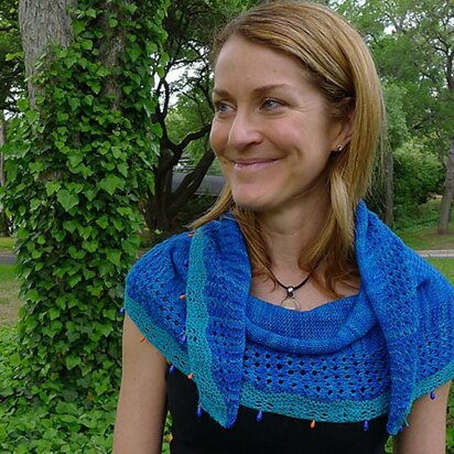 Summer in Angers Shawl