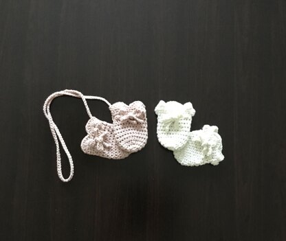 Daphne Baby Mittens & Booties Set N 493