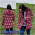 Christmas Tree Mosaic Duffel Coat