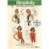 Simplicity Women’s Vintage Jiffy Knit Wrap & Tie Top 5555 - Paper Pattern, Size OS (ONE SIZE)