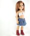 GOTZ 18/19" Doll Brenda Top and Skirt Set
