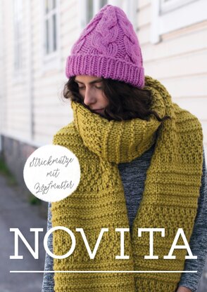 Hygge Strickmütze in Novita - Downloadable PDF