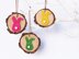 Crochet bunny embellishment. Bunny bunting. Nursery decor. Rabbit applique. Easter hanging ornament. Card topper. Easter decoration