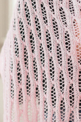 Budelli Lace Stole in SweetGeorgia Bulletproof Sock - Downloadable PDF