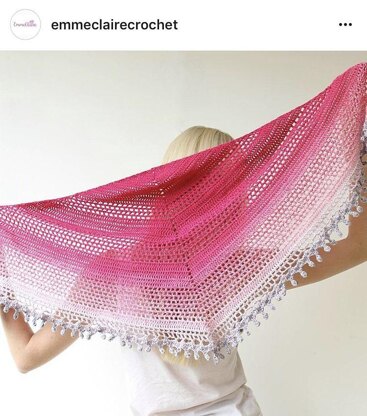 Pom Pom Happiness Shawl