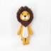 Lion toy crochet pattern amigurumi