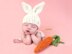 Baby Bunny Ears Hat Easter Newborn Photography Prop Spring