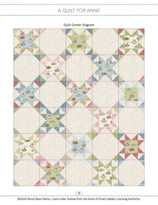 Riley Blake A Quilt for Anne - Downloadable PDF