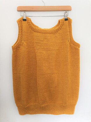 Vest Slipover Knitting pattern by knitty_little_thing | LoveCrafts