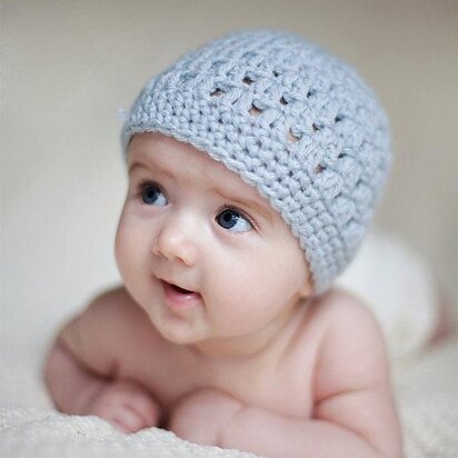 Baby Beanie in Blue