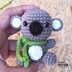 Mini Koala Amigurumi Crochet Pattern