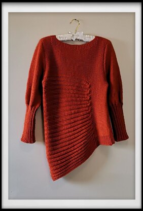 Stylish Asymmetrical Sweater