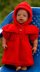 Riding Hood Dress and Hat for Baby Doll