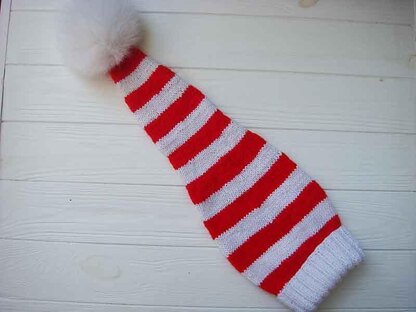 Baby Santa Hat with Pom Pom