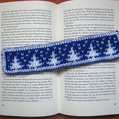 Winter bookmark