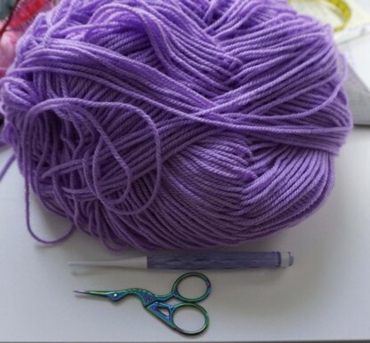 Crochet Pattern For The Cool Children's Beanie With Ties