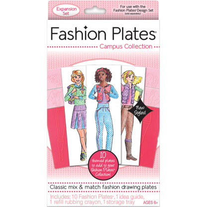 Patch Products Fashion Plates Expansion Pack - Campus