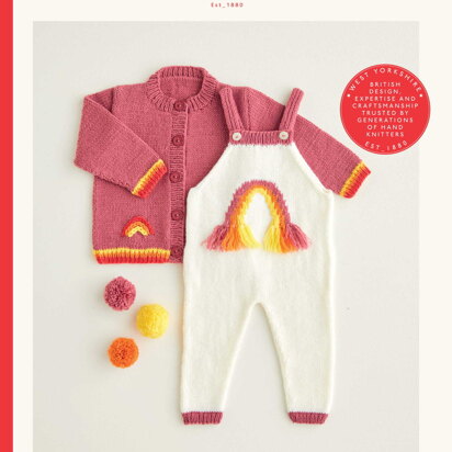 Sirdar 5412 Rainbow Bomber Jacket & Dungarees in Snuggly DK PDF