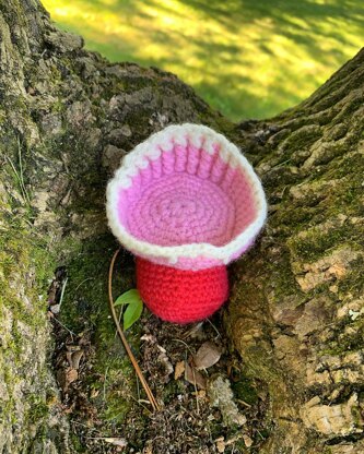 Cupped Coral Mushroom Plush