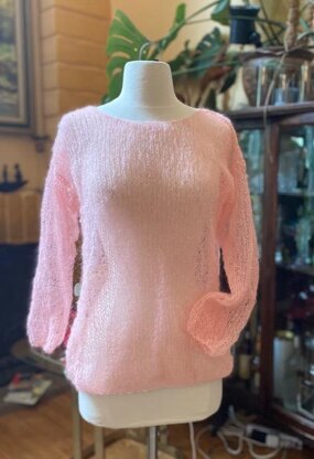 Airy Pink Mohair