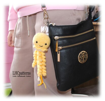 Jellyfish Keychain / Charm Crochet Pattern
