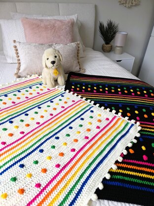 Spots & Stripes Baby Blanket