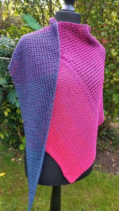 Falcate Shawl