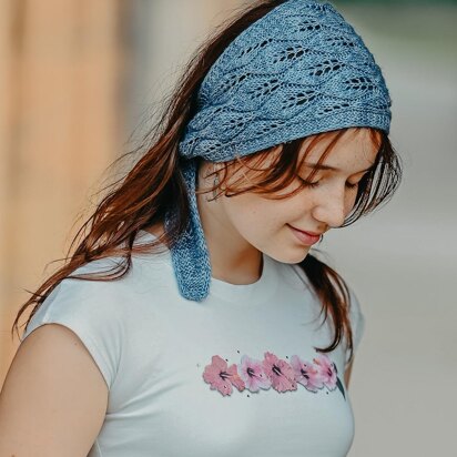 Leafkerchief - knitting pattern