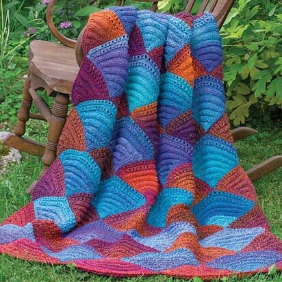 Jojoland Shell Blanket - knitting pattern