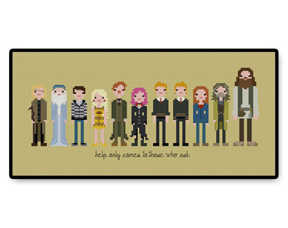 Harry Potter's Friends - PDF Cross Stitch Pattern