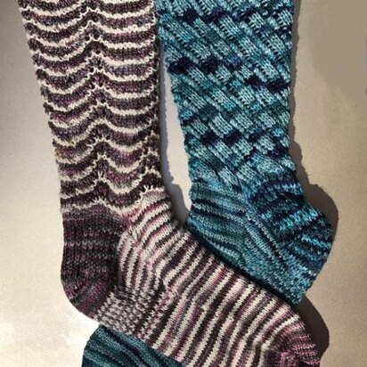 Victoria's Garland Socks