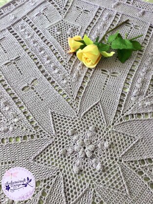 Become a Dragonfly Cindee Rose Blanket