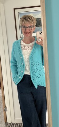 Holiday cardigan