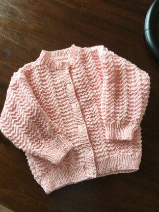 Child’s Aran cardigan