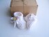 Polar Bear Baby Hat and Booties