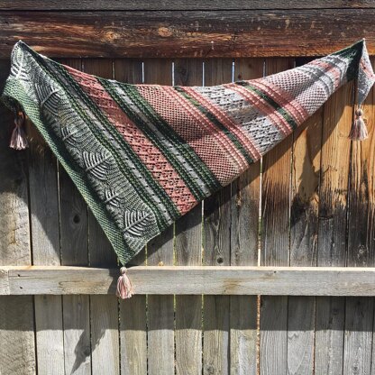 Dream Lake Shawl