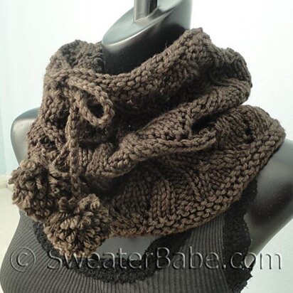 #142 Drawstring Lace Cowl