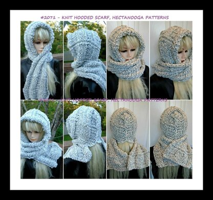 2071 - Hooded Scarf