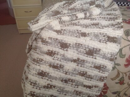 In A Wink Baby Blanket in Bernat Baby Blanket Big Ball