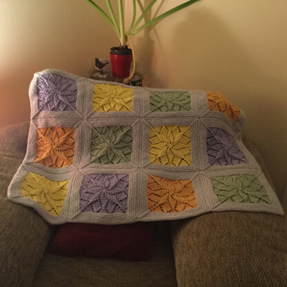 flower baby blanket