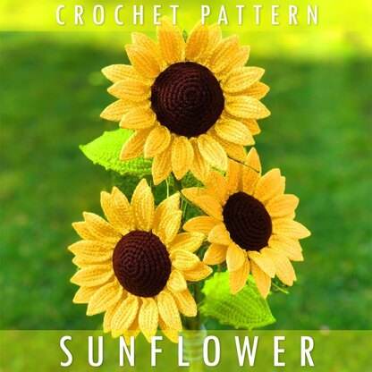 Sunflower Crochet Pattern