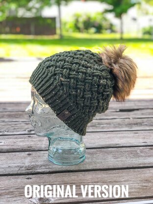 Diagonal Weave Slouch