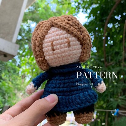 Jujutsu kaisen Nobara doll crochet pdf pattern pt.1