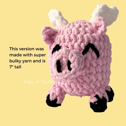 Flying Pig Amigurumi