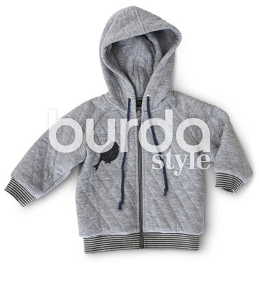 Burda Style Baby's Jogging Suit B9349 - Paper Pattern, Size 6M-3