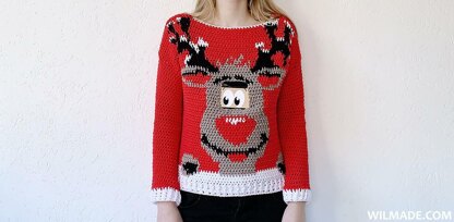 Reindeer Christmas Sweater