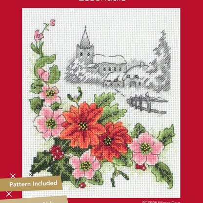 Anchor Winter Days Cross Stitch Kit Cross Stitch Kit - 16.5 x 19.5 cm