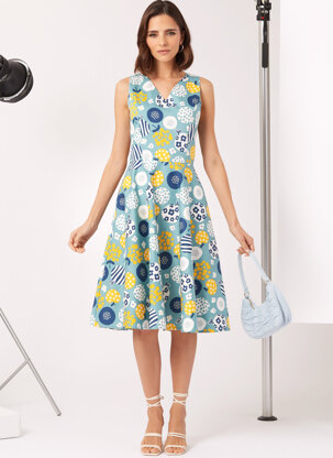 New Look Misses' Dress With Sleeve Variations N6748 - Paper Pattern, A (8-10-12-14-16-18)